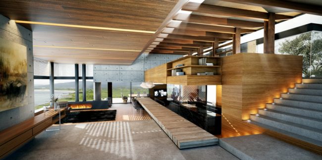 Modern Wood Interior Design Ideas