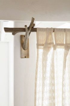 Beautiful Curtain Rods Out Of Tree Branches