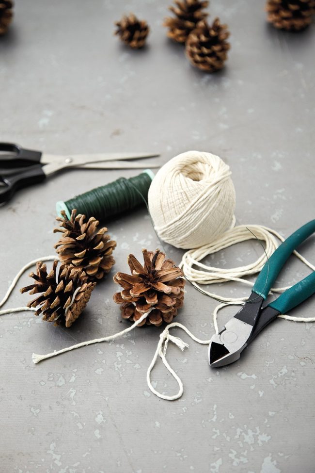 23 Cute Patterns for Pinecone Garland